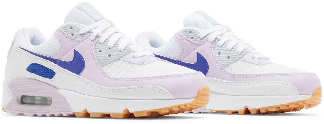 Women Nike Air Max 90 White Pink Blue DX3316 100 DX3316 100