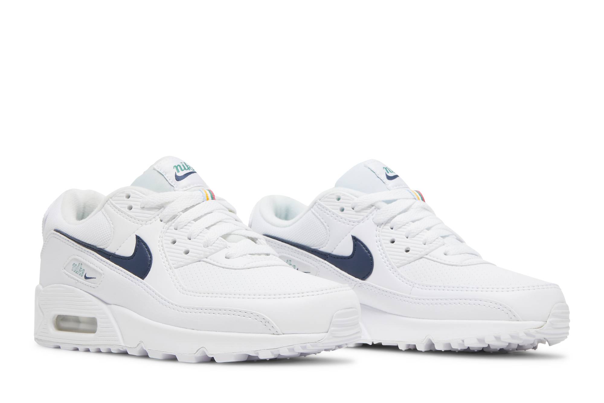 Cheap (W) Nike Air Max 90 'Putih Racer Biru' DH1316-101