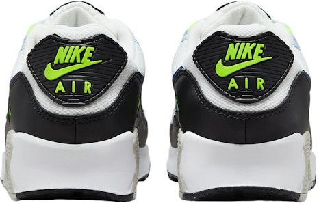 (W) Nike Air Max 90 'Blanco Volt Azul' DH8010-102 Purchase (W) Nike Air Max 90 'Blanco Volt Azul' DH8010-102