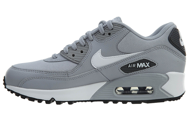 Buy 耐吉 Air Max 90 防滑耐磨低筒休閒跑步鞋 女款 灰色