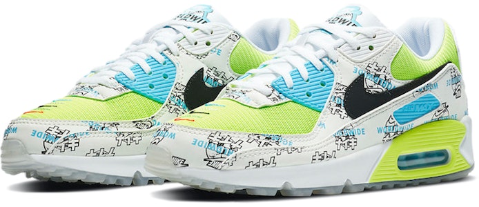 (W) 耐克Air Max 90 '全球 - 片假名标志' DA1342-107 Lookbook (W) 耐克Air Max 90 '全球 - 片假名标志' DA1342-107