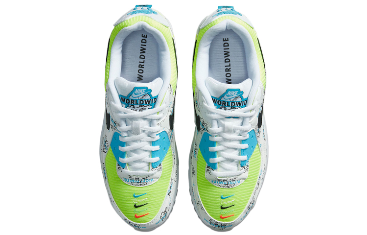 Shop (W) 耐克Air Max 90 '全球 - 片假名标志' DA1342-107