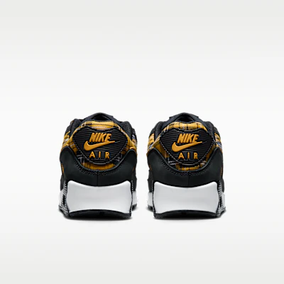 (W) Nike Air Max 90 Nero/Bianco/Giallo Ocra IR5598-001 Details for (W) Nike Air Max 90 Nero/Bianco/Giallo Ocra IR5598-001