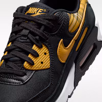 Sizing (W) Nike Air Max 90 黑/白/黃赭色 IR5598-001