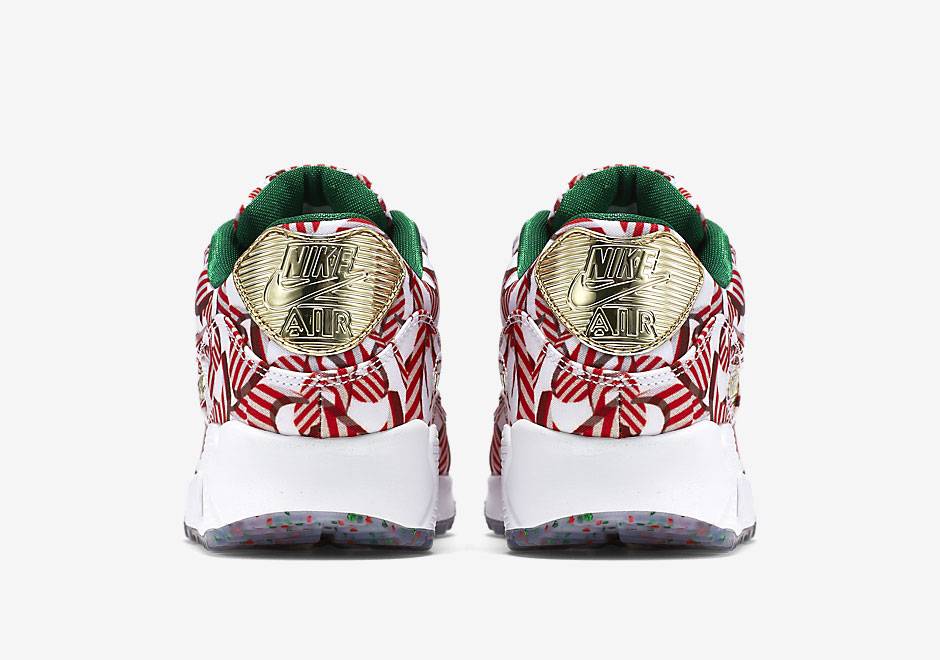 Shop (W) Nike Air Max 90 Candy Cane Natal 2015 813150-101