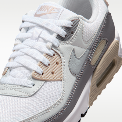 Cheap (W) Nike Air Max 90 Crème 2/Gris Clair/Blanc Cassé/Gris Loup IM4613-201