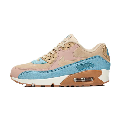 (W) Nike Air Max 90 Embossed Fur Pony