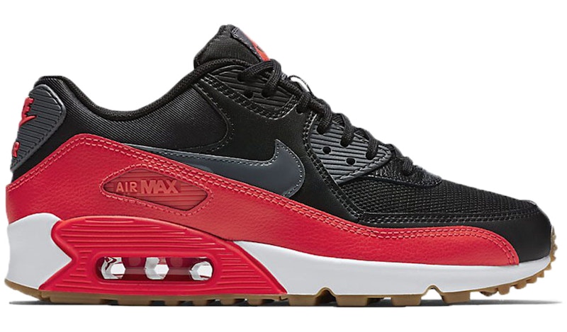 Buy (W) Nike Air Max 90 Essential 'Hitam Bright Crimson' 616730-025