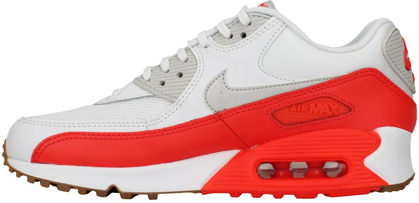 (W) 나이키 에어맥스 90 에센셜 "화이트 브라이트 크림슨" 616730-113 Buy (W) 나이키 에어맥스 90 에센셜 "화이트 브라이트 크림슨" 616730-113