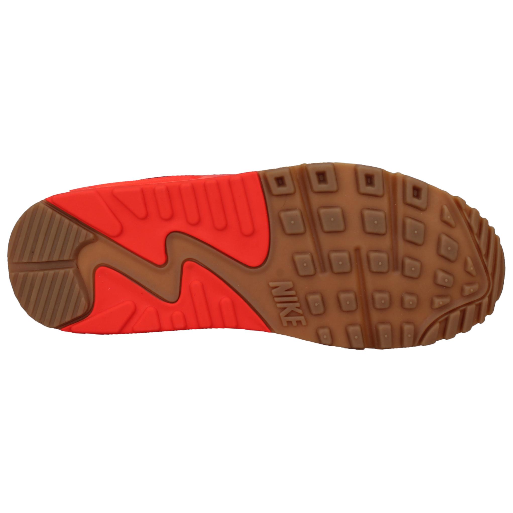 Purchase (W) 나이키 에어맥스 90 에센셜 "화이트 브라이트 크림슨" 616730-113