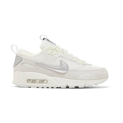 (W) Nike Air Max 90 Futura 'White Metallic Silver'