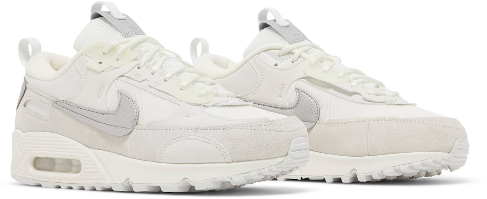 (W) 耐克Air Max 90 Futura '白色金属银' FB1877-110 Cheap (W) 耐克Air Max 90 Futura '白色金属银' FB1877-110