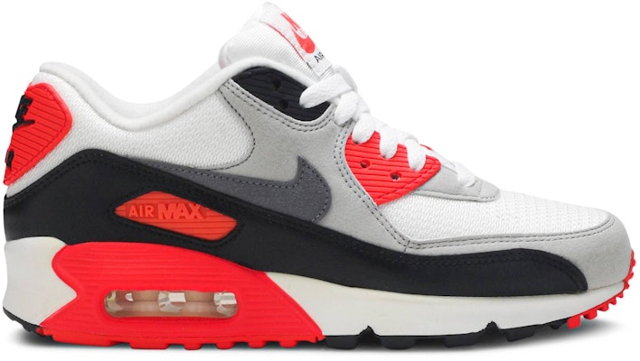 (W) Nike Air Max 90 Infrared Pria/Wanita Sneakers 742455-100 Buy (W) Nike Air Max 90 Infrared Pria/Wanita Sneakers 742455-100