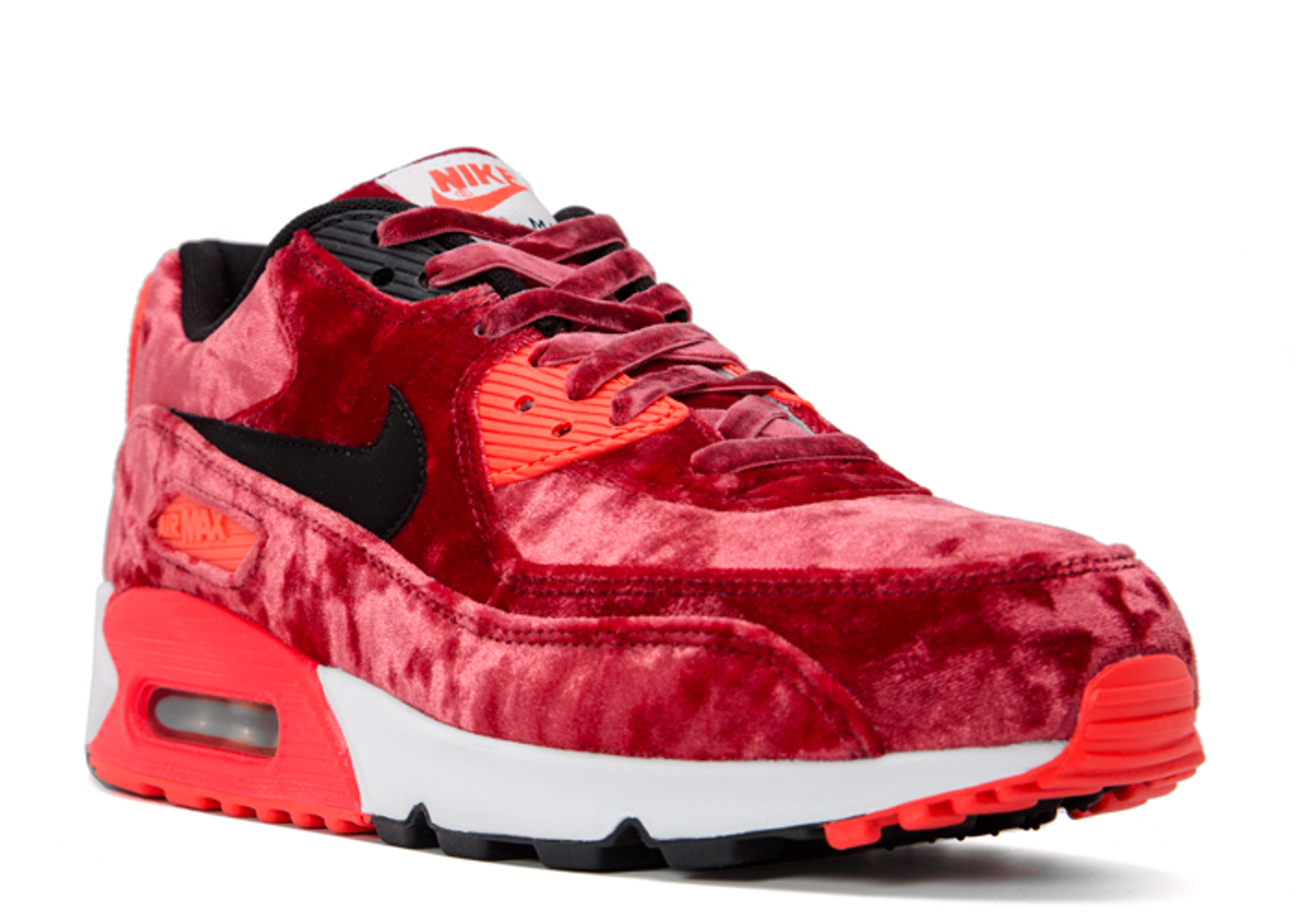 Order (Women) Nike Air Max 90 Infrared Velvet 726485-600