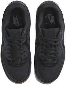 耐吉 Air Max 90 LV8 女性生活休閒鞋 黑色 舒適緩衝 厚底增高 減震防滑耐磨 低幫 Shop 耐吉 Air Max 90 LV8 女性生活休閒鞋 黑色 舒適緩衝 厚底增高 減震防滑耐磨 低幫