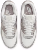 Purchase (Women) Nike Air Max 90 LV8 'Summit White Bust Gray Metallic Platinum' IB0170-101