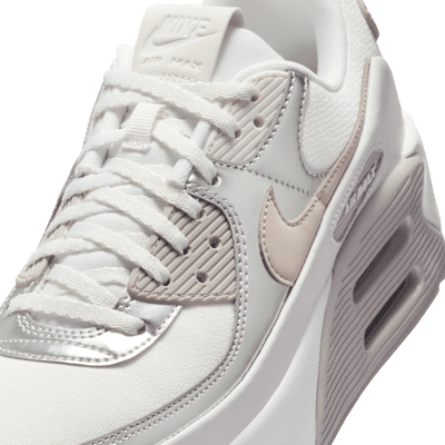 Cheap (W) Nike Air Max 90 LV8 ''Weiß Grau Metallic Platin'' IB0170-101