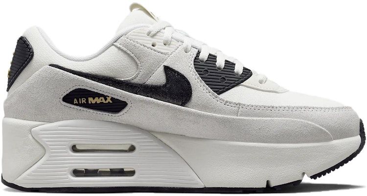 (Women) Nike Air Max 90 LV8 'White Metallic Gold Black' HQ3497-100 Order (Women) Nike Air Max 90 LV8 'White Metallic Gold Black' HQ3497-100