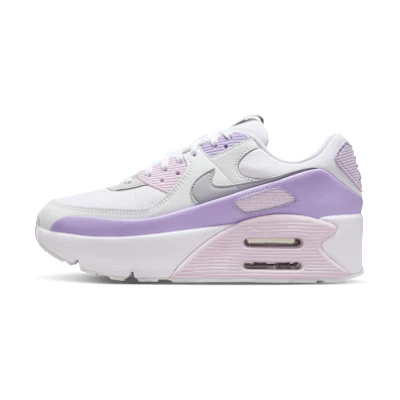 (W) Nike Air Max 90 LV8 'White Hydrangeas Wolf Grey'