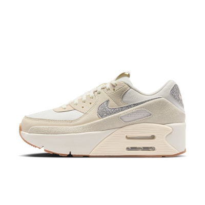 (Women) Nike Air Max 90 LV8 SE Sail/Light Cream/Gum Light Brown/Multicolor IR0799-133