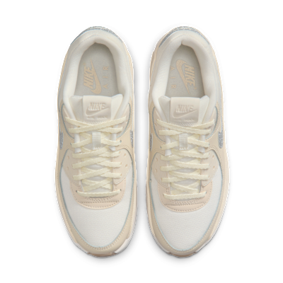 Shop (Women) Nike Air Max 90 LV8 SE Sail/Light Cream/Gum Light Brown/Multicolor IR0799-133