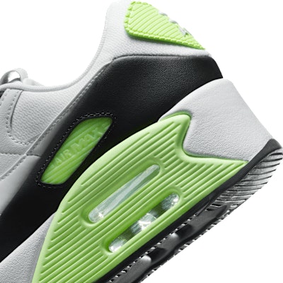 (Women) Nike Air Max 90 LV8 Sneakers Photon Dust/Lime Blast/Black/White FD4328-002 Cheap (Women) Nike Air Max 90 LV8 Sneakers Photon Dust/Lime Blast/Black/White FD4328-002