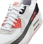 Sizing (Women) Nike Air Max 90 LV8 White/Black/Picante Red/White FD4328-114