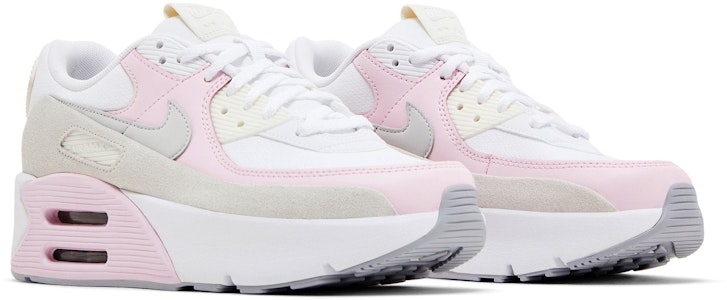 耐吉 Air Max 90 時尚百搭 減震防滑耐磨 低幫 生活休閒鞋 女款 粉色 Cheap 耐吉 Air Max 90 時尚百搭 減震防滑耐磨 低幫 生活休閒鞋 女款 粉色