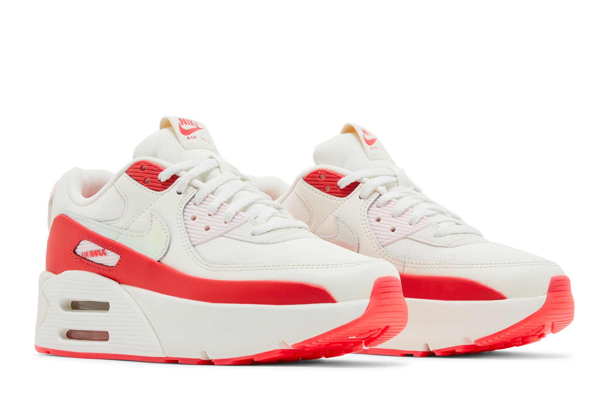 Cheap (W) Nike Air Max 90 LV9 ''Sail Siren Red'' Sneaker HF5073-133
