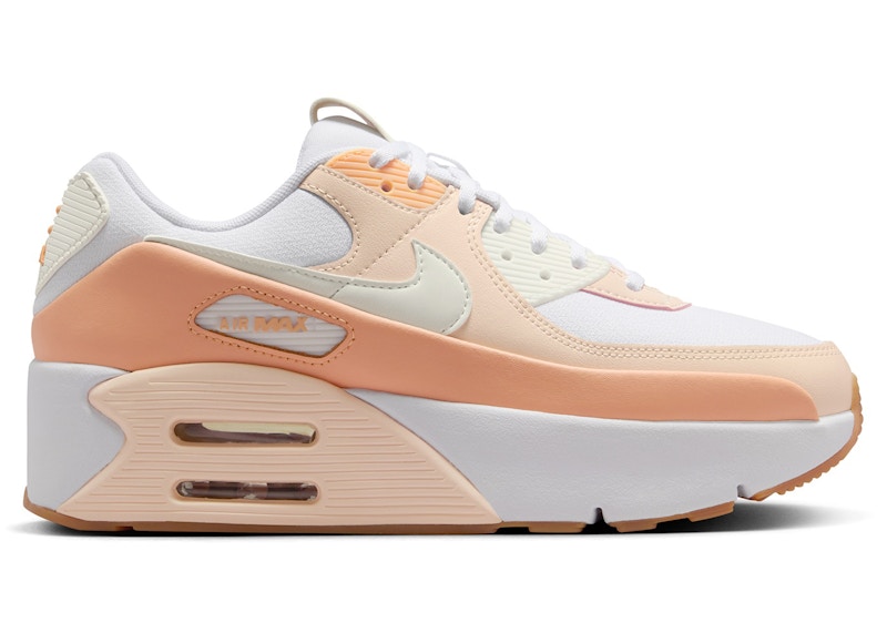 Buy (W) Nike Air Max 90 LV8 Blanco Naranja Suave Tiza Naranja Sail FD4328-116