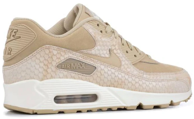 (W) Nike Air Max 90 Premium 'Linen' zapatillas retro clásicas 896497-200 Lookbook (W) Nike Air Max 90 Premium 'Linen' zapatillas retro clásicas 896497-200