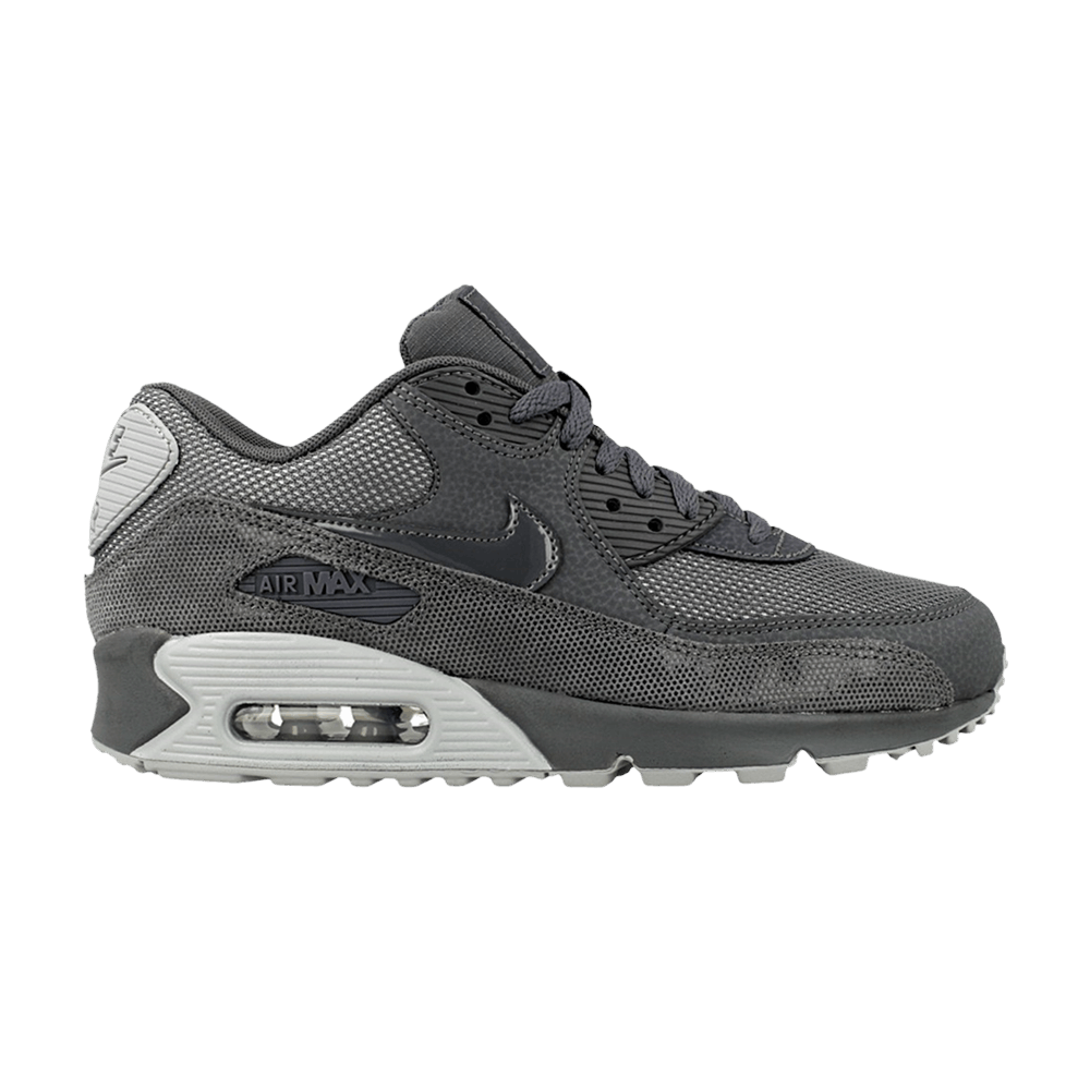 air max 90 premium black and grey