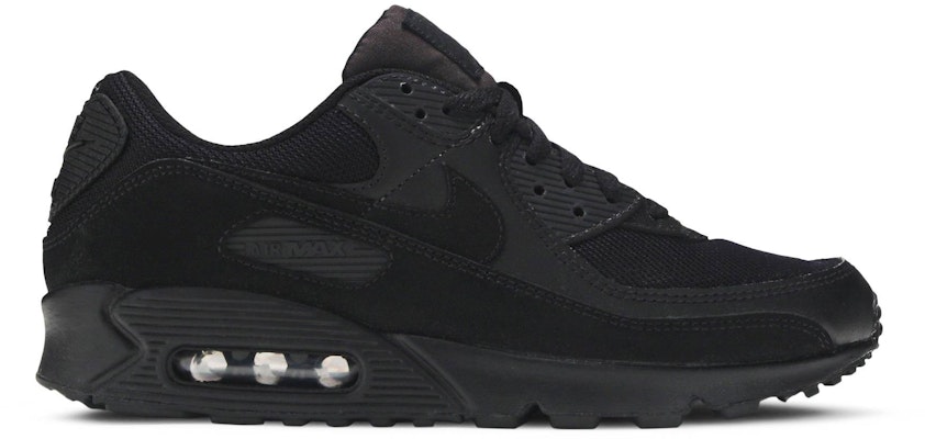 (W) Nike Air Max 90 Recraft 'Triple Black' Hitam Polos Pria/Wanita CQ2560-002 Buy (W) Nike Air Max 90 Recraft 'Triple Black' Hitam Polos Pria/Wanita CQ2560-002