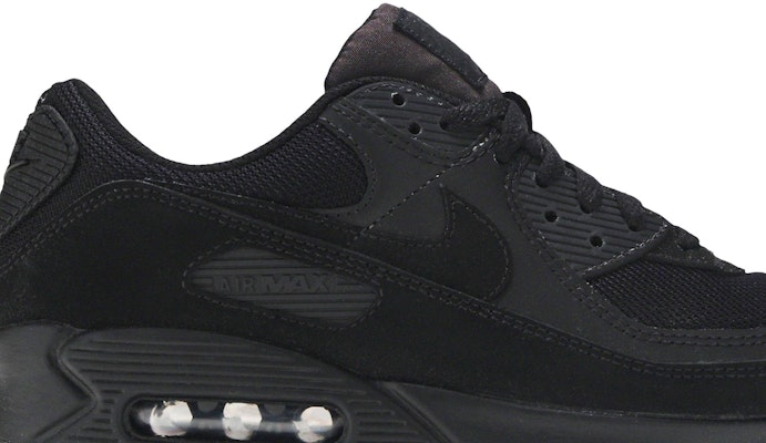 (W) Nike Air Max 90 Recraft 'Triple Black' Hitam Polos Pria/Wanita CQ2560-002 Order (W) Nike Air Max 90 Recraft 'Triple Black' Hitam Polos Pria/Wanita CQ2560-002