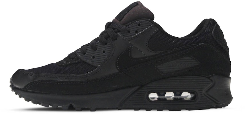 (W) Nike Air Max 90 Recraft 'Triple Black' Hitam Polos Pria/Wanita CQ2560-002 Lookbook (W) Nike Air Max 90 Recraft 'Triple Black' Hitam Polos Pria/Wanita CQ2560-002