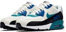 Lookbook (W) Nike Air Max 90 Sail Radiant Emerald 'Hitam' 325213-134