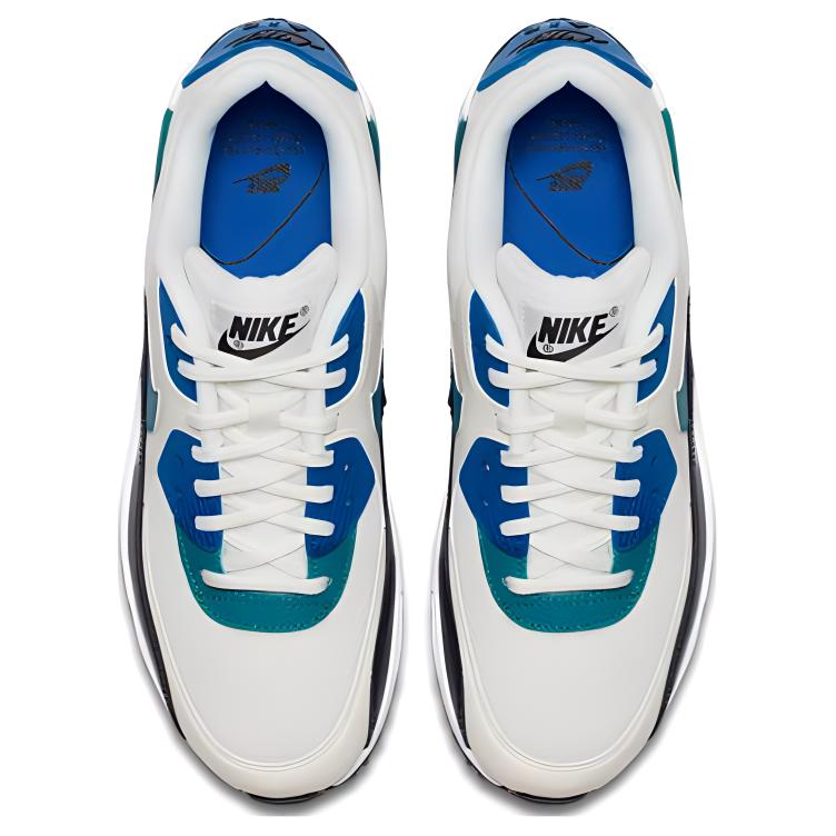 Shop (W) Nike Air Max 90 Sail Radiant Emerald 'Hitam' 325213-134
