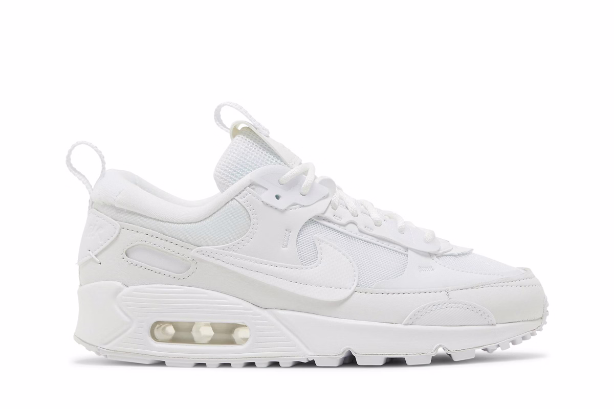 (Women) Nike Air Max 90 Scrap 'Triple White' DM9922-101