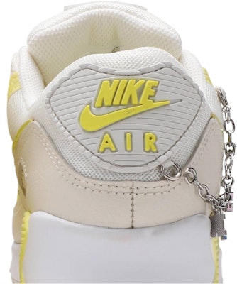 耐吉 Air Max 90 微風公主 低幫 跑步鞋 女款 檸檬黃 吊墜 Sizing 耐吉 Air Max 90 微風公主 低幫 跑步鞋 女款 檸檬黃 吊墜