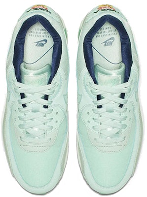 (W) Nike Air Max 90 SE 'Tropical Twist' Lelaki/Wanita Kasual Sneakers 881105-301 Lookbook (W) Nike Air Max 90 SE 'Tropical Twist' Lelaki/Wanita Kasual Sneakers 881105-301