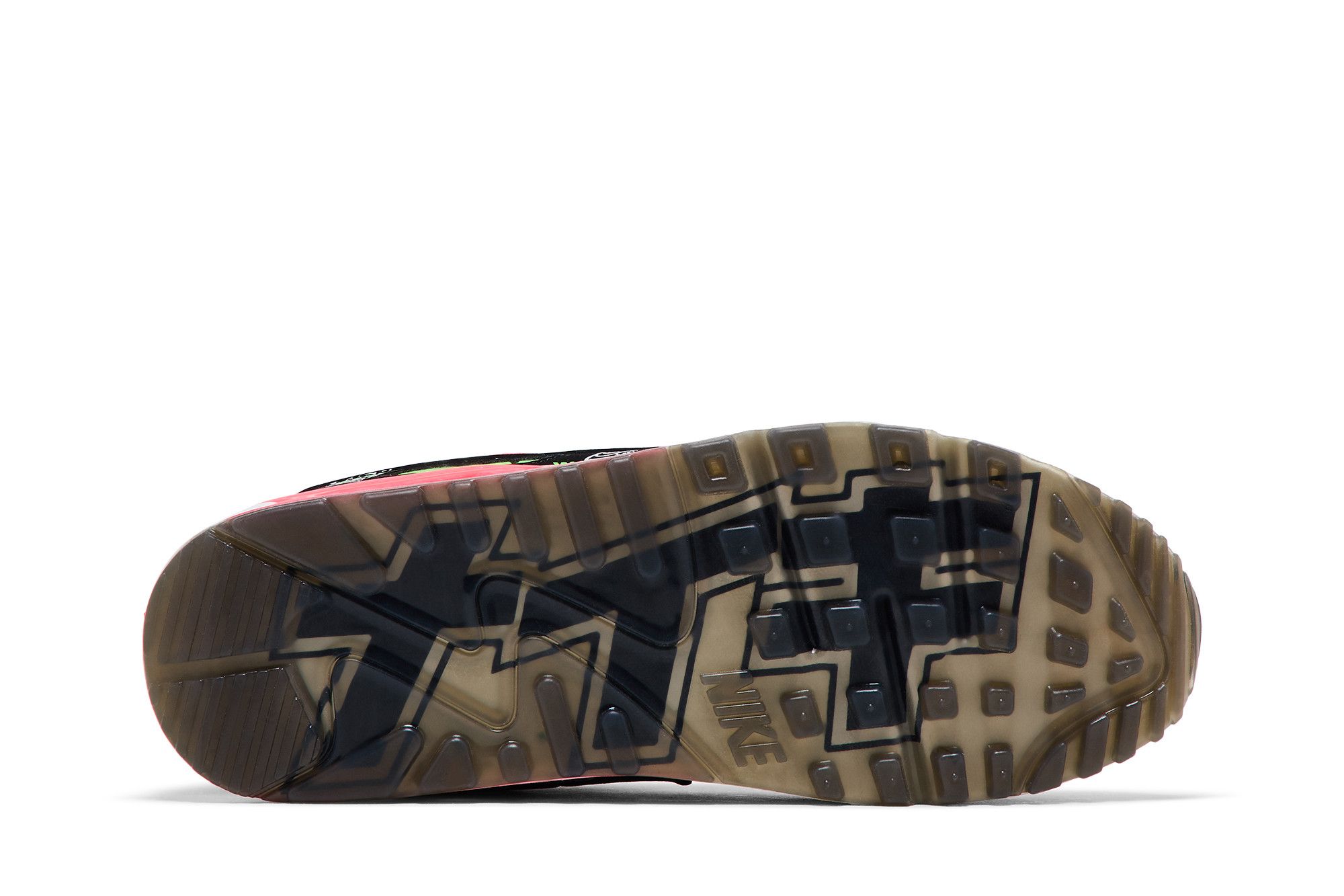 Shop (W) 耐克Air Max 90 SE '全球系列 - 黑色片假名标志' DA1342-013