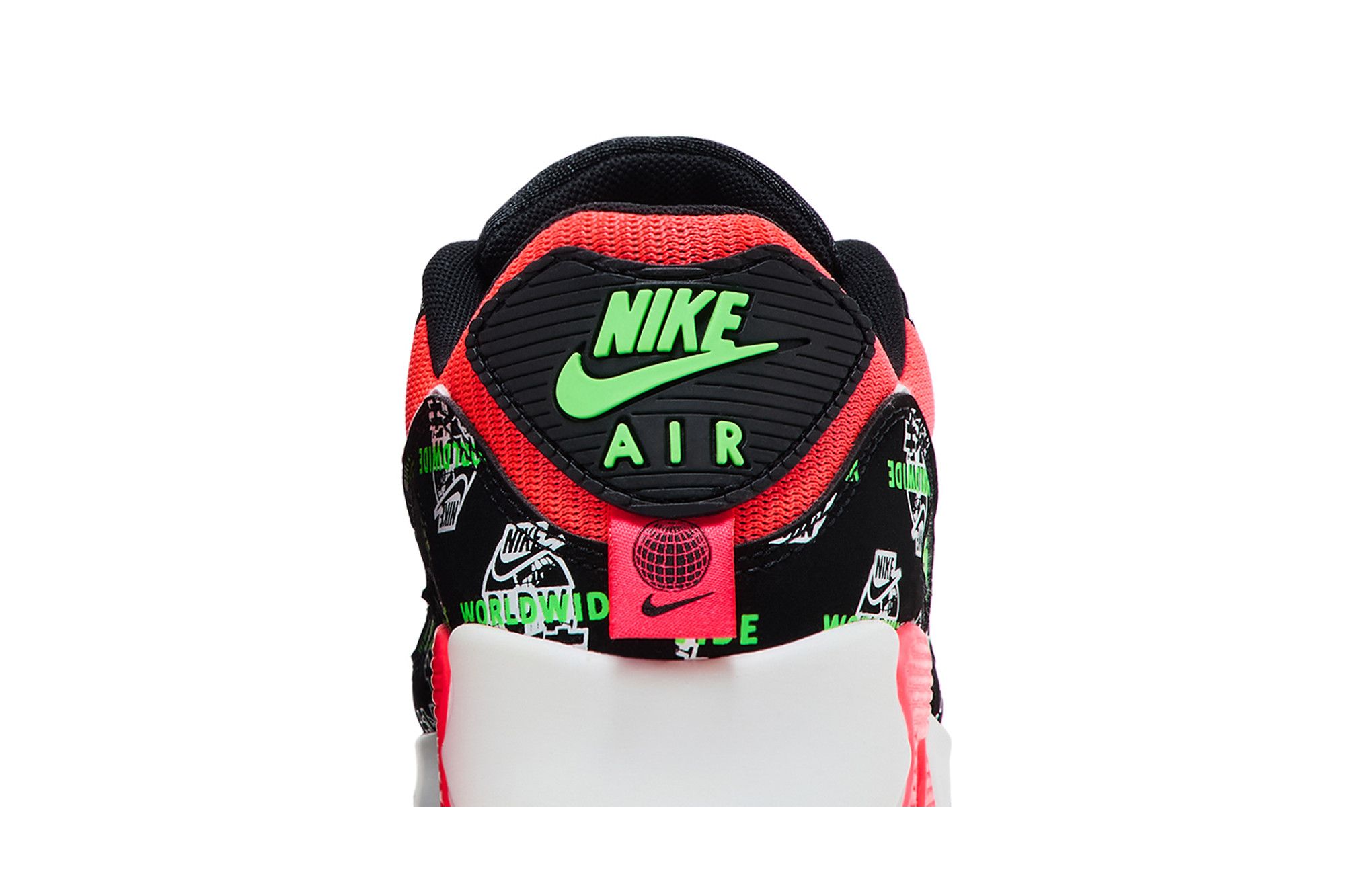 Sizing (W) 耐克Air Max 90 SE '全球系列 - 黑色片假名标志' DA1342-013