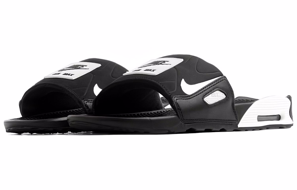 (Women) Nike Air Max 90 Slide 'Black White'