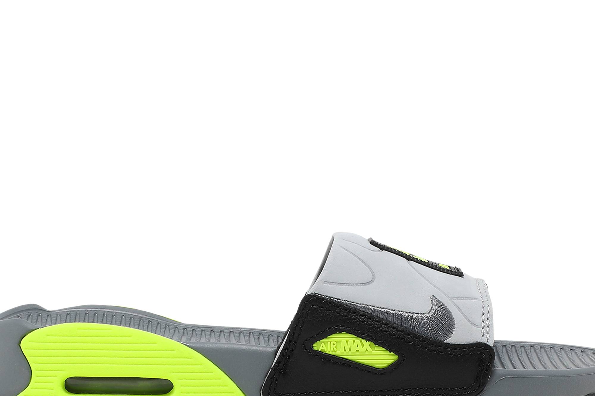 Order Nike Air Max 90 Slide 軟底運動拖鞋 女款 灰綠