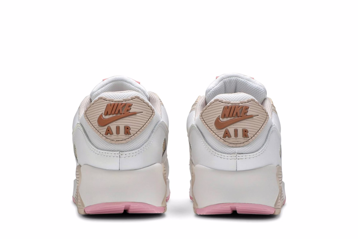 (Women) Nike Air Max 90 Summit White Light Orewood Brown CT1873-100