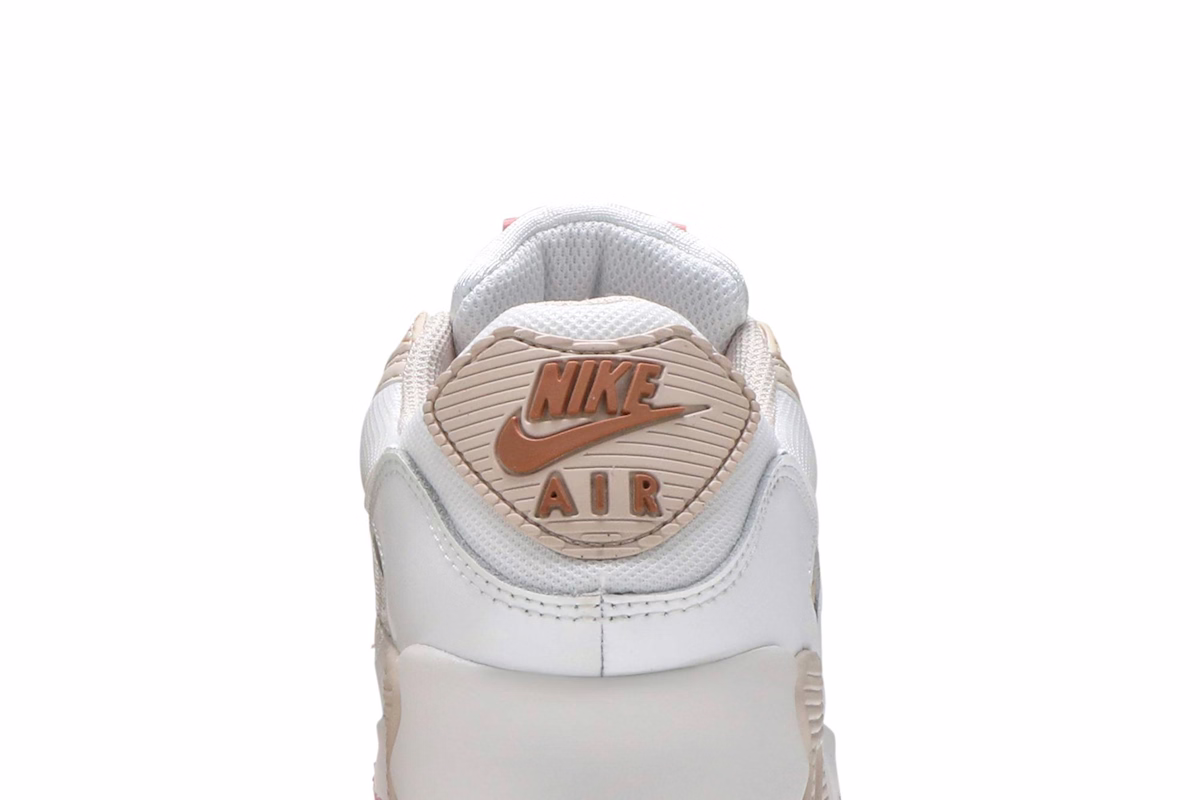 (Women) Nike Air Max 90 Summit White Light Orewood Brown CT1873-100