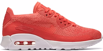 (Women) Nike Air Max 90 Ultra 2.0 Flyknit 'Geranium' 881109-600 (Women) Nike Air Max 90 Ultra 2.0 Flyknit 'Geranium' 881109-600