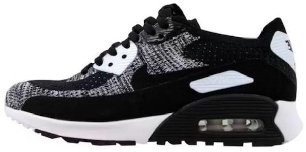 (W) Nike Air Max 90 Ultra 2.0 Flyknit Hitam/Putih Anthracite 881109-002 Details for (W) Nike Air Max 90 Ultra 2.0 Flyknit Hitam/Putih Anthracite 881109-002