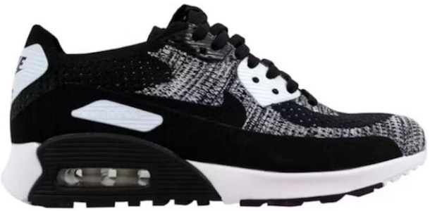 (W) Nike Air Max 90 Ultra 2.0 Flyknit Hitam/Putih Anthracite 881109-002 Sizing (W) Nike Air Max 90 Ultra 2.0 Flyknit Hitam/Putih Anthracite 881109-002