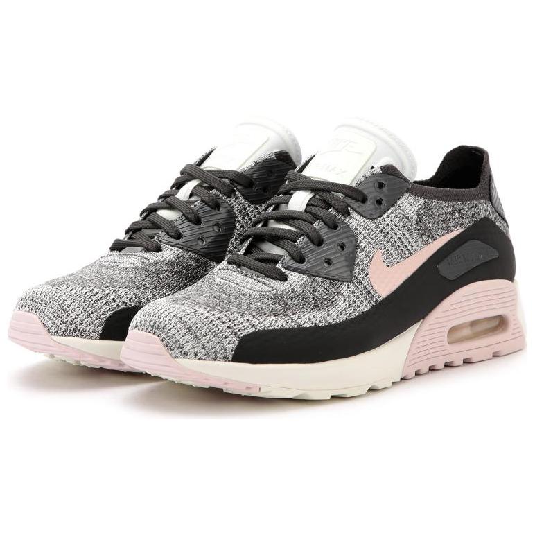 (W) Nike Air Max 90 Ultra 2.0 Flyknit Midnight Fog/Silt Red ‘Sail 圖 3
